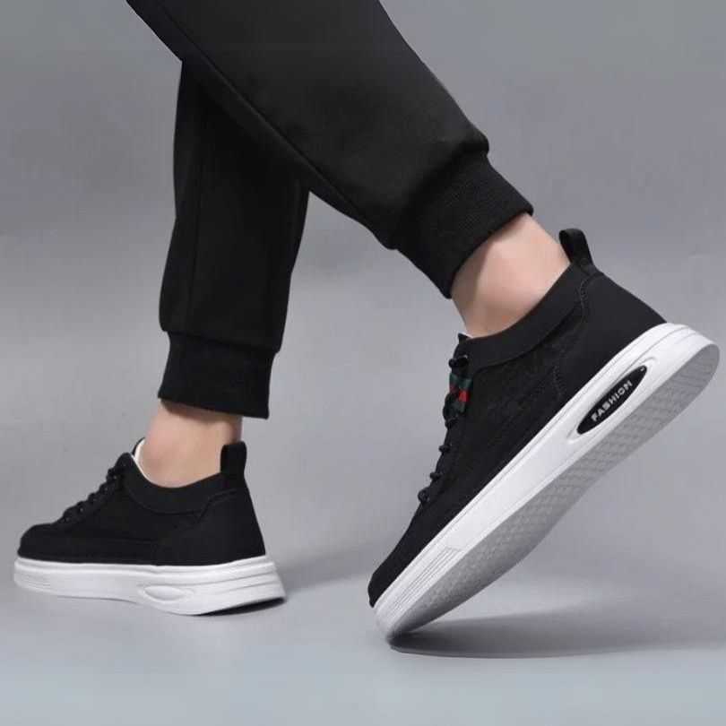 Men’s Casual Sneakers - Lace-Up - Cushioned Sole - Lightweight & Durable