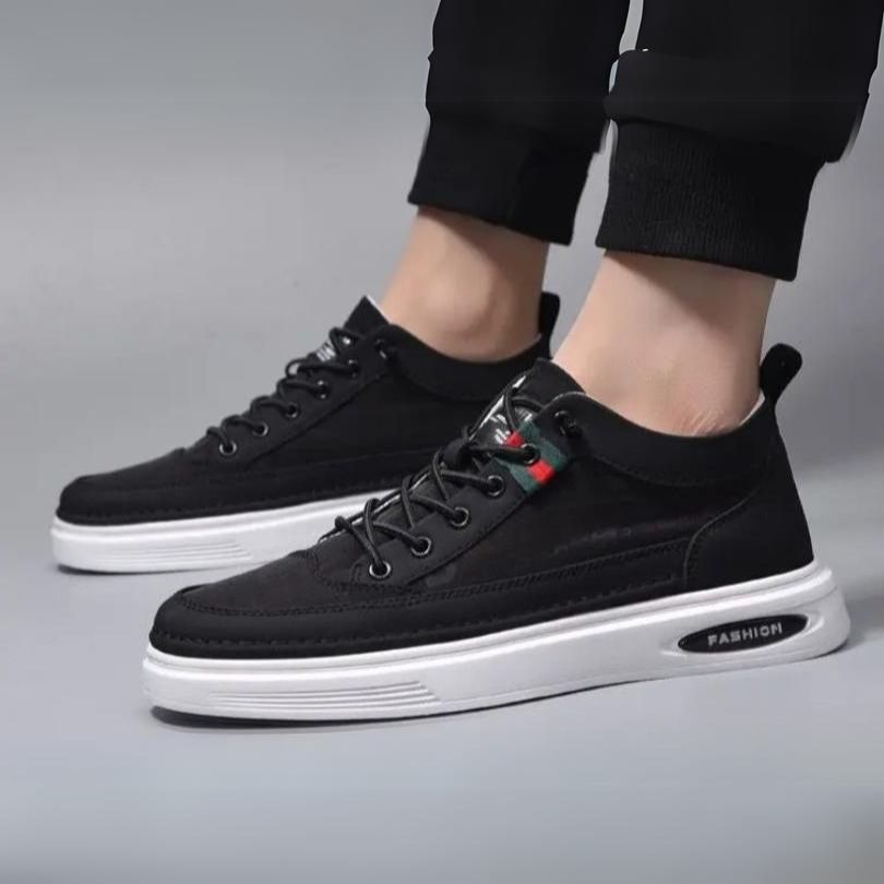Men’s Casual Sneakers - Lace-Up - Cushioned Sole - Lightweight & Durable