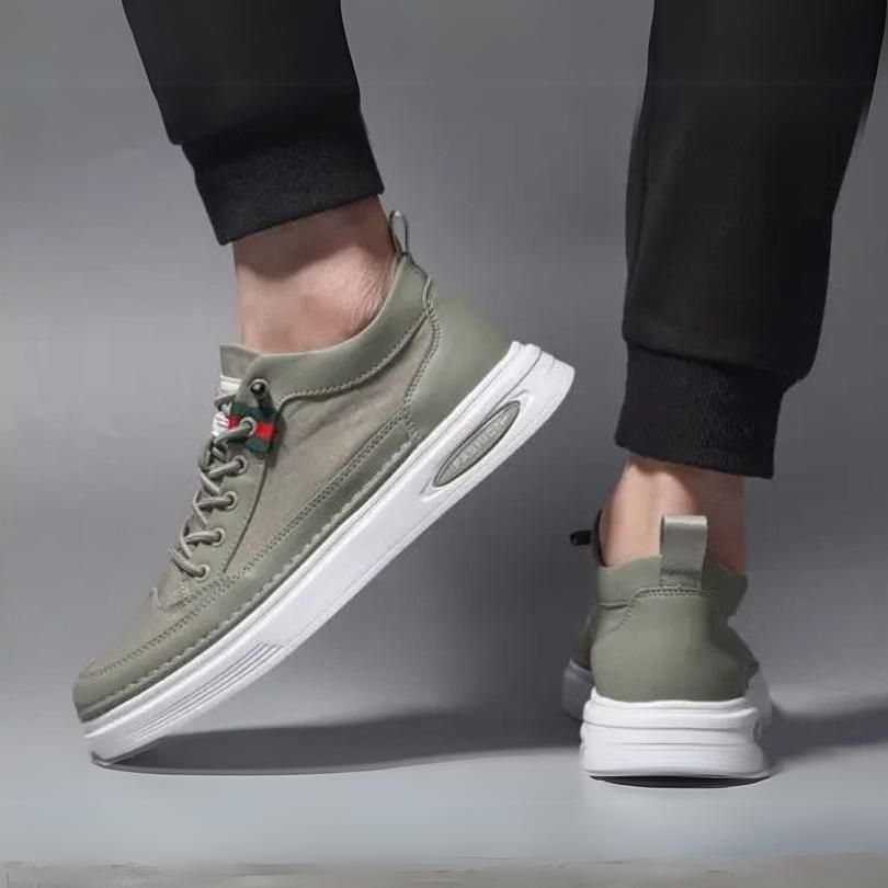 Men’s Casual Sneakers - Lace-Up - Cushioned Sole - Lightweight & Durable