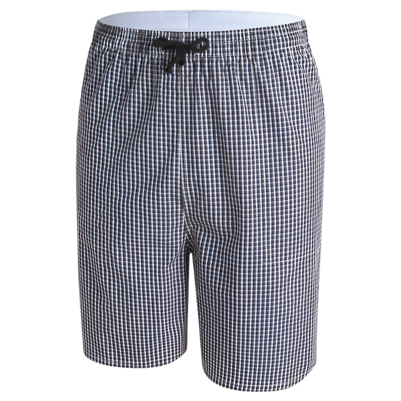 Men's Plaid Shorts - Loose Fit - Trendy Style - Comfortable Wear