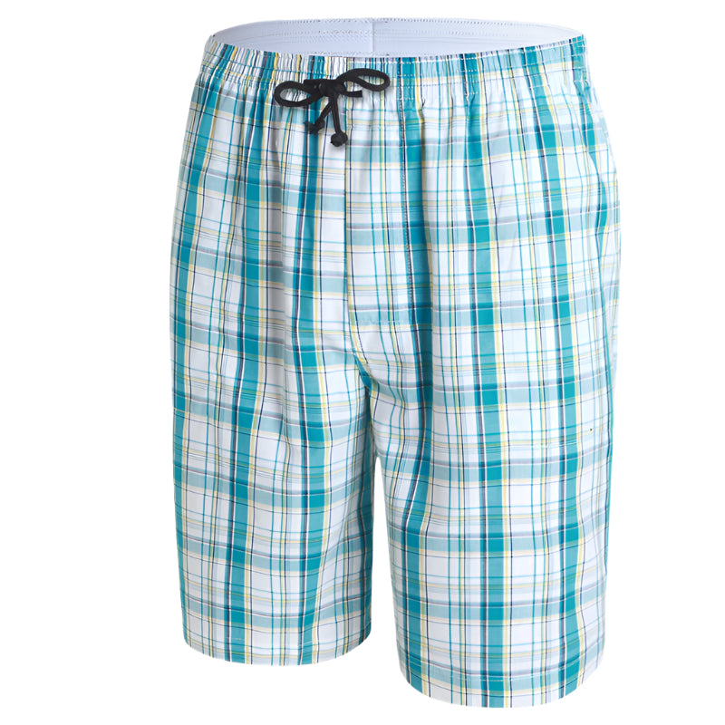 Men's Plaid Shorts - Loose Fit - Trendy Style - Comfortable Wear