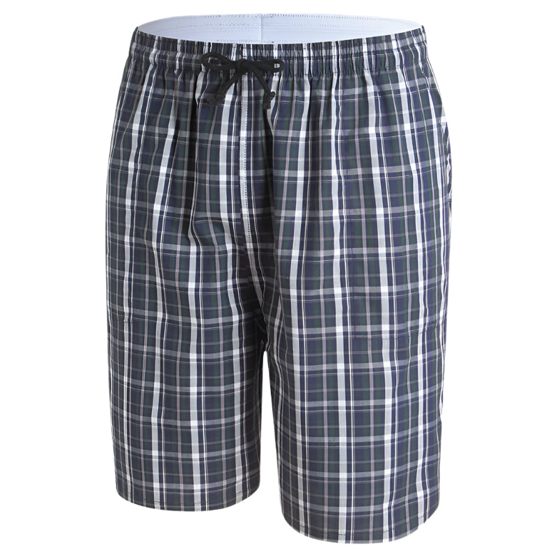 Men's Plaid Shorts - Loose Fit - Trendy Style - Comfortable Wear