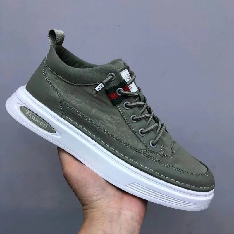 Men’s Casual Sneakers - Lace-Up - Cushioned Sole - Lightweight & Durable