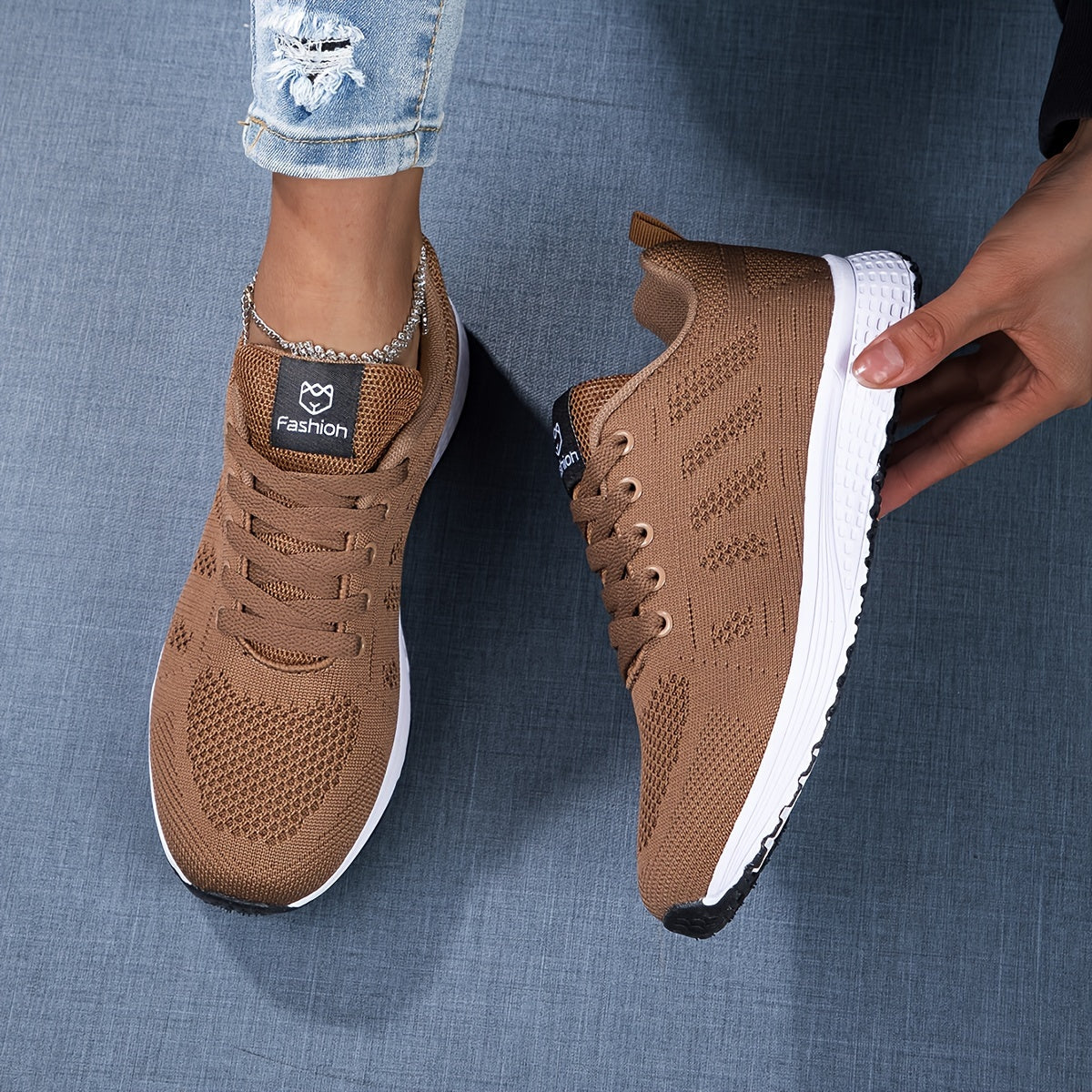 Breathable Running Shoes - Lightweight, Durable, All-Season Athleisure Footwear for women