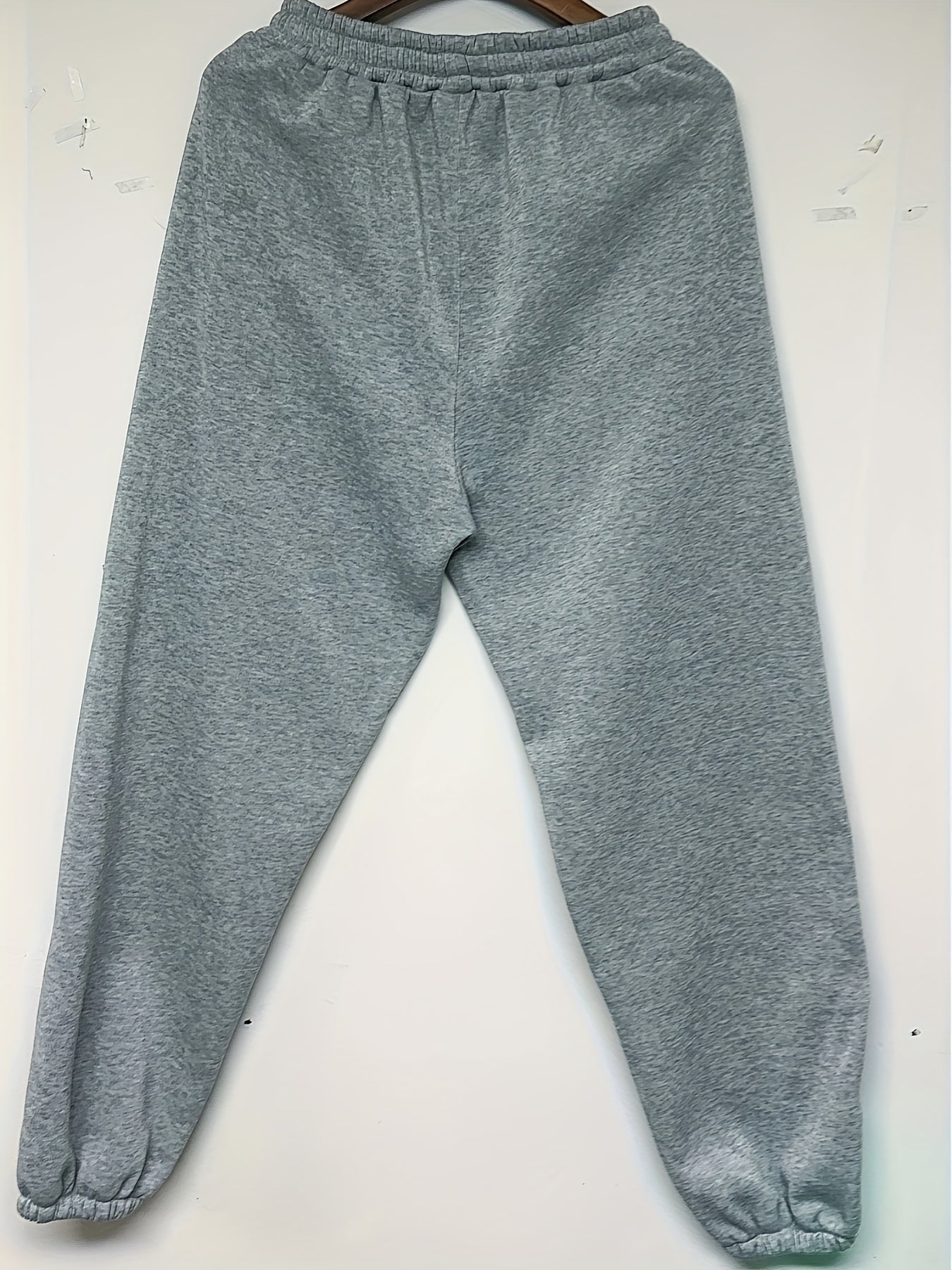 Unisex Wide-Leg Sweatpants – Relaxed Fit – Elastic Waistband with Drawstring – Soft & Comfortable