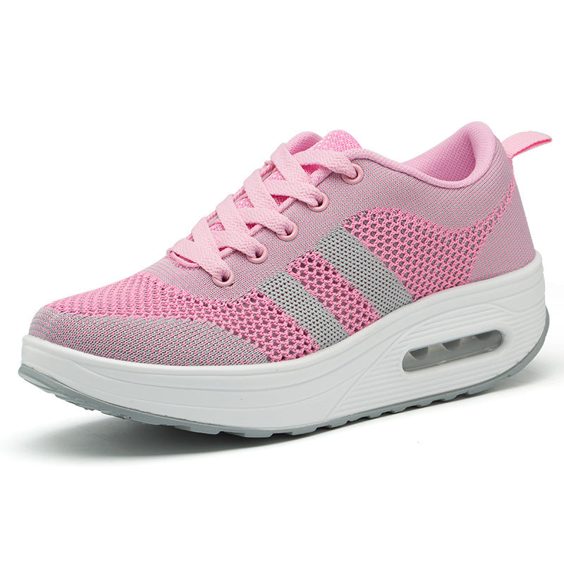 Women’s Orthopedic Sports Trainers – Air Cushion Sole – Lace-Up Fit