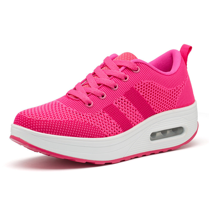 Women’s Orthopedic Sports Trainers – Air Cushion Sole – Lace-Up Fit