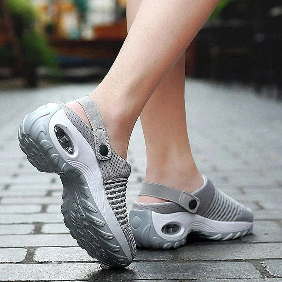 Women’s Orthopedic Shoes – Air Cushion Sole – Breathable Mesh – Adjustable Fit