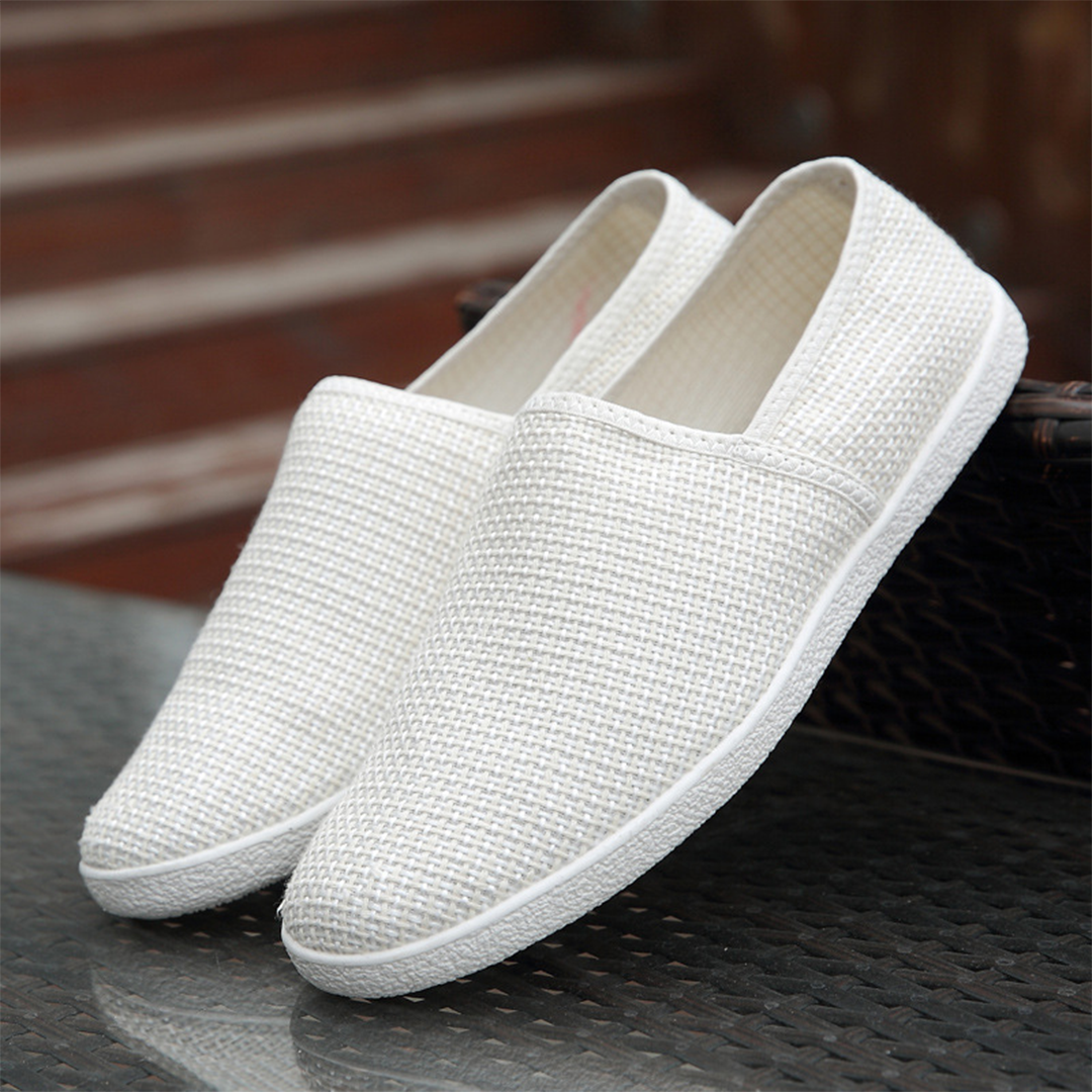 Men’s Slip-On Loafers – Sleek Fit – Leather Look – Luxury Formal Dress Shoes