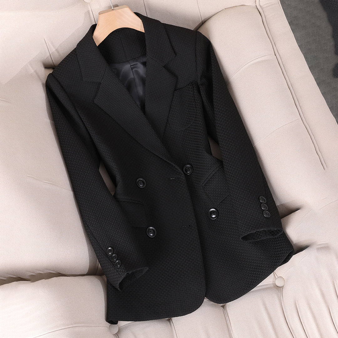Women’s Blazer – Tailored Fit – Double-Breasted – Notched Lapel