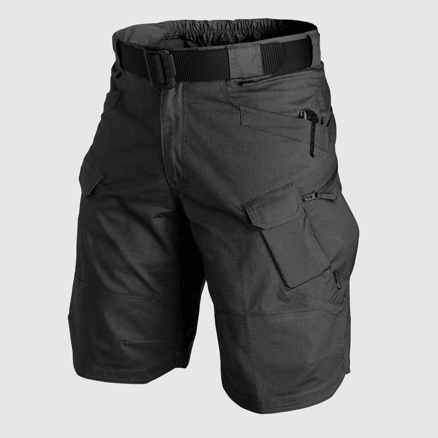 Men's Tactical Cargo Shorts - Durable Cotton - Multi-Pocket - Adjustable Waist