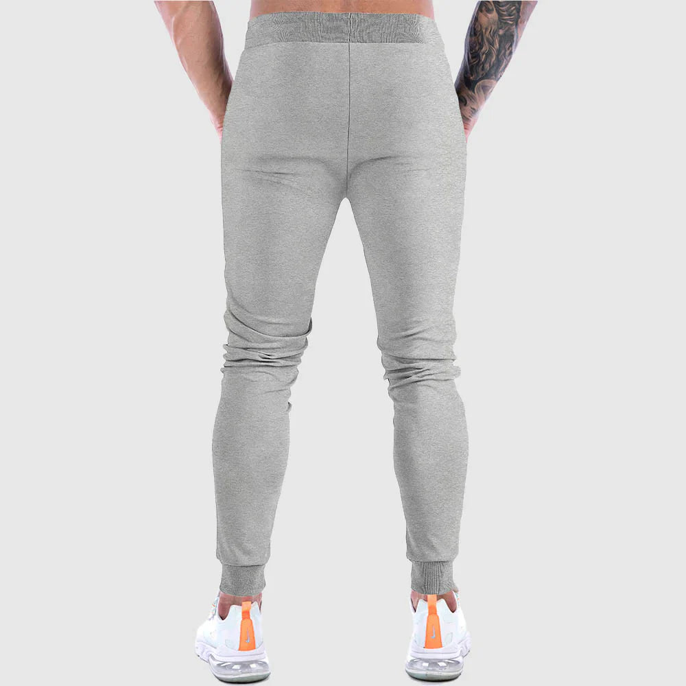 Men’s Jogger Trousers - Slim Fit - Elastic Waist - Adjustable Drawstring - Breathable