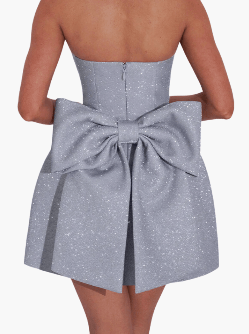 Glitter Mini Dress for Women – Festive Cocktail Dress