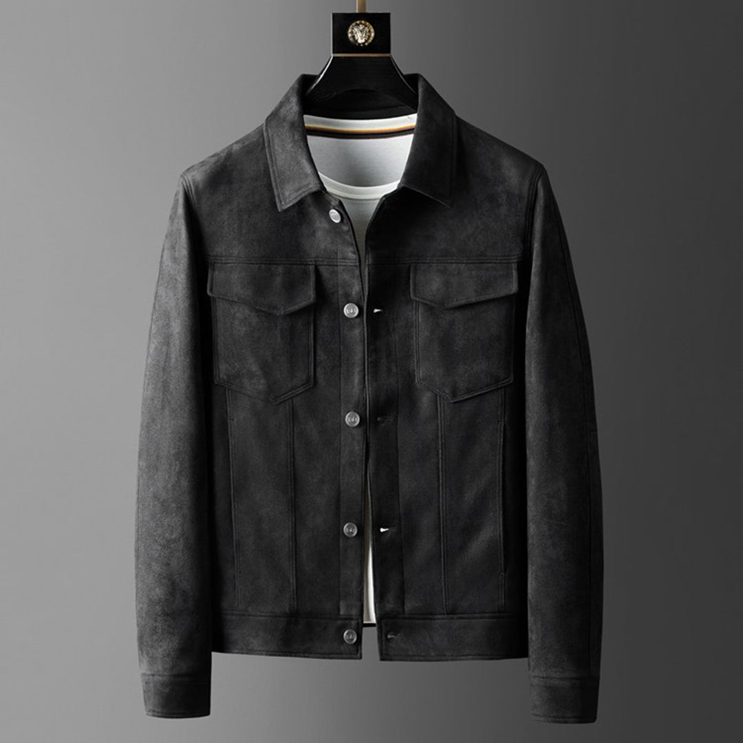 Men’s Jacket – Tailored Structured Fit – Button Front – Smart Casual