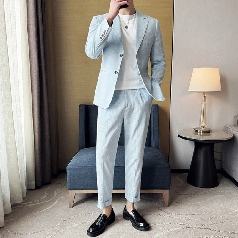 Men’s Blazer – Slim Fit – Single Breasted – Notched Lapel
