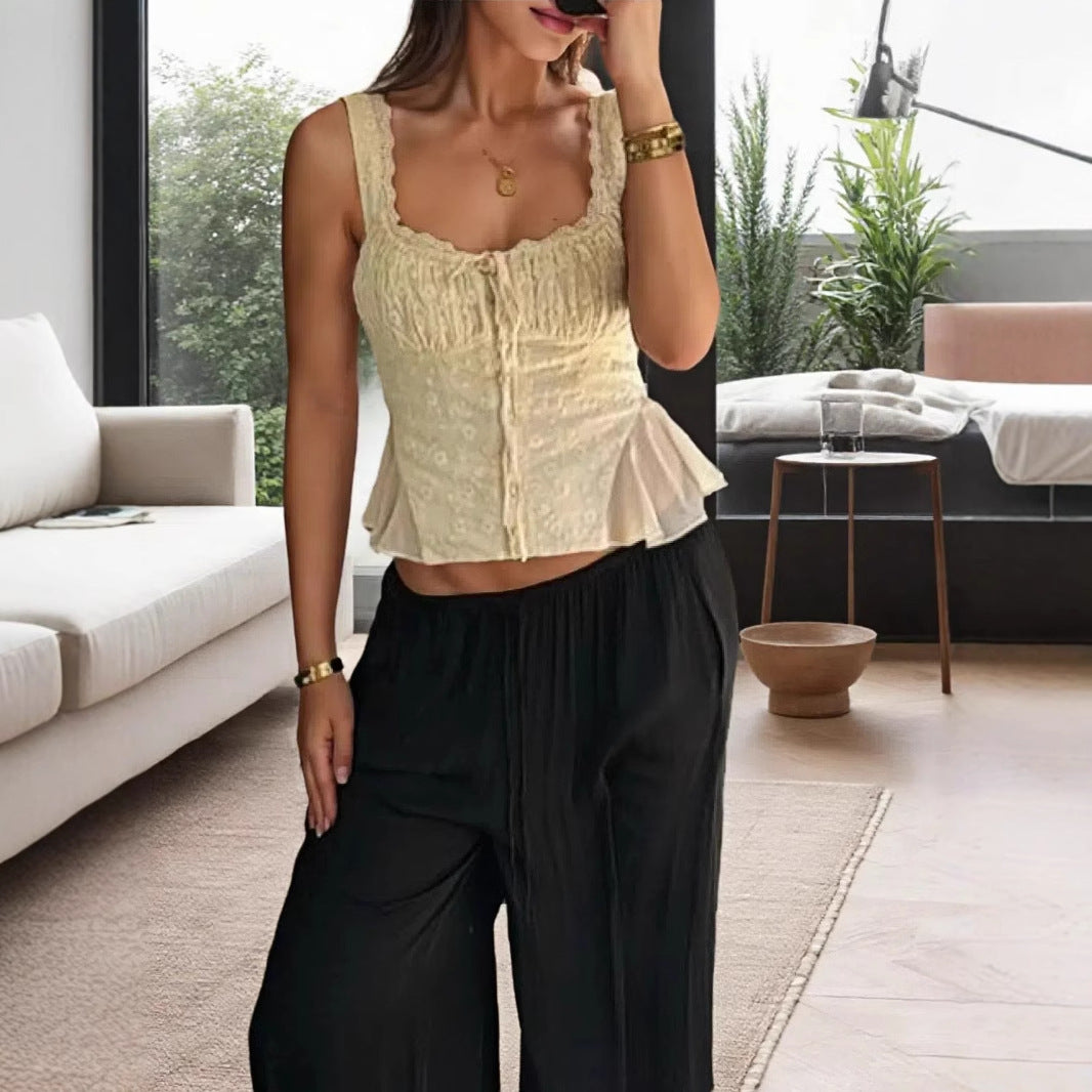 Women’s Lace Top and Mermaid Skirt Set – Off-Shoulder – Slim Fit – Formal Evening Wear