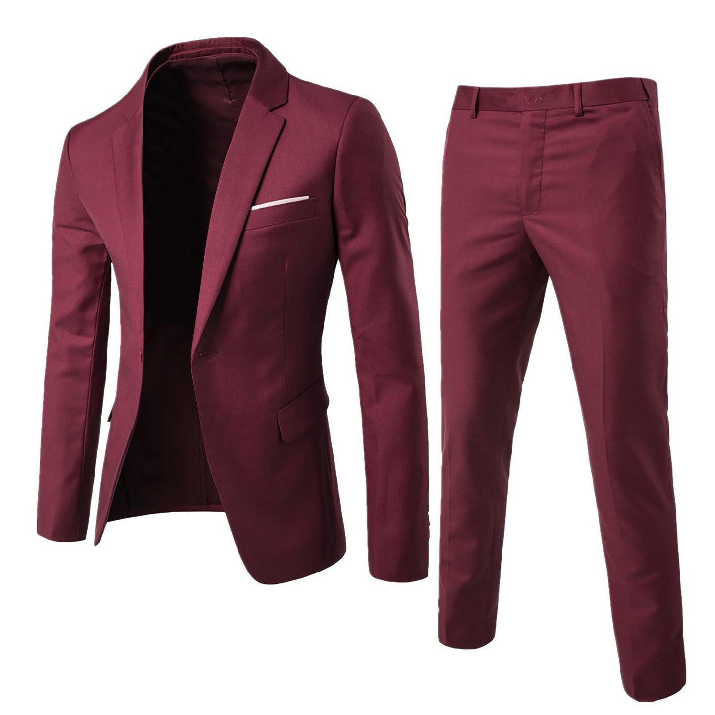 Men's Business Suit - Classic Fit - Professional Formal Wear