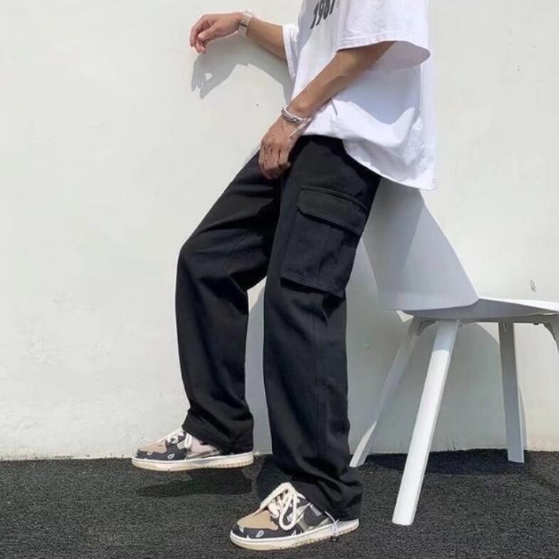 Men’s Cargo Pants – Relaxed Fit – Multi-Pocket Utility Design