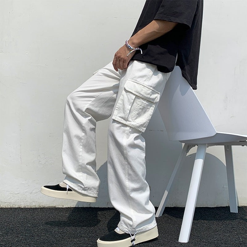 Men’s Cargo Pants – Relaxed Fit – Multi-Pocket Utility Design
