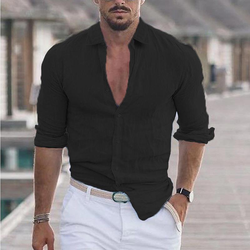 Men's Shirt – Lightweight & Breathable Casual Button-Up