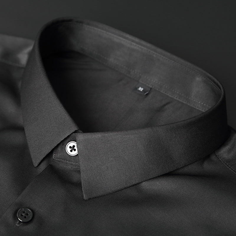 Men’s Button-Up Shirt – Slim Fit – Wrinkle-Resistant Office Wear