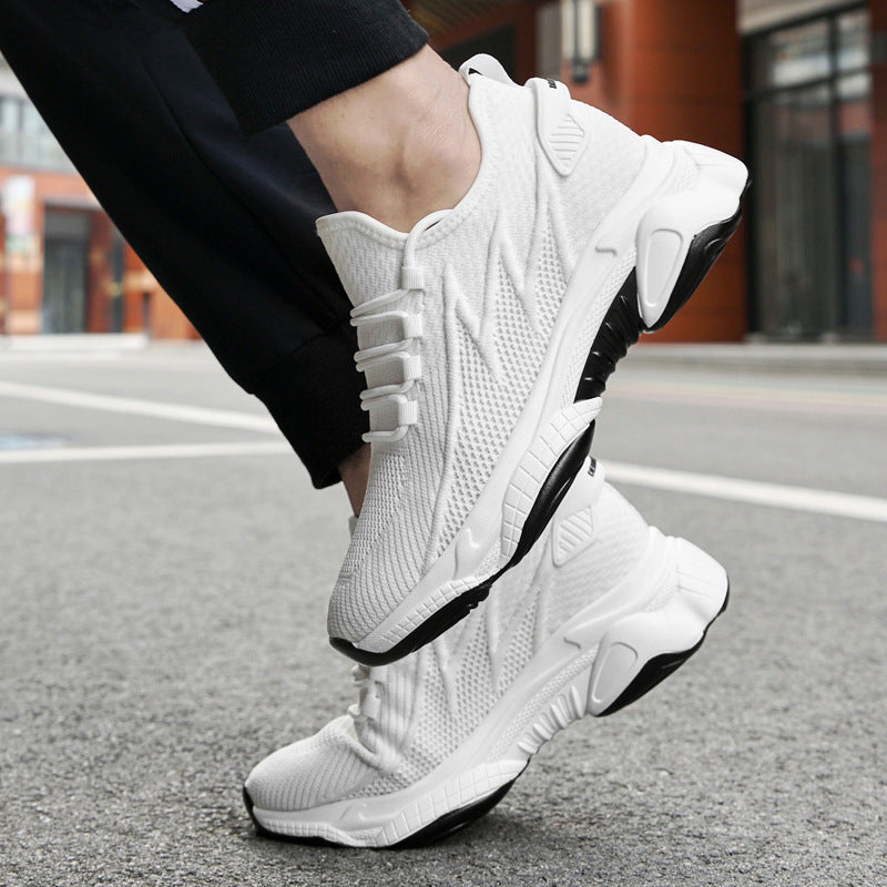 Men’s Low-Top Sneakers – Cushioned Sole – Athletic Fit