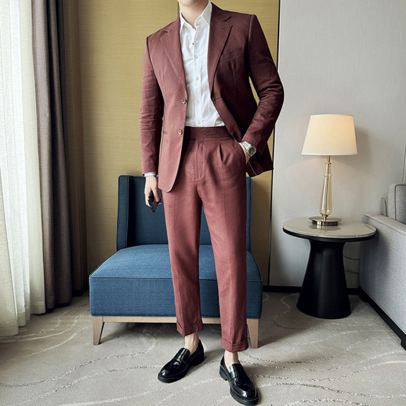 Men’s Blazer – Slim Fit – Single Breasted – Notched Lapel