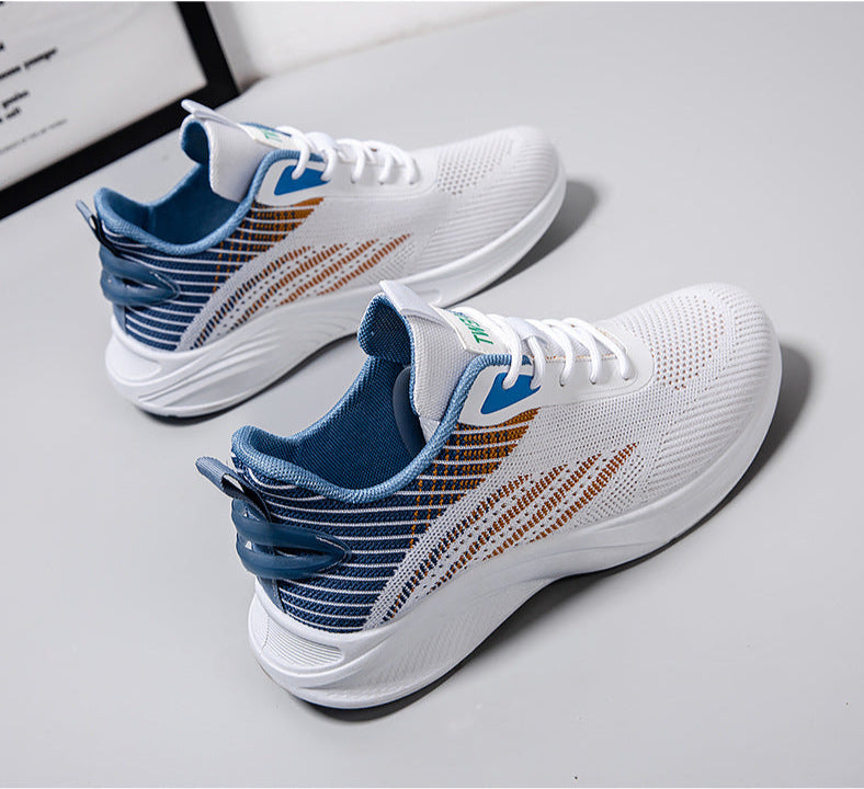 Men's Sports Shoes - Breathable Mesh Design - Lightweight Summer Footwear