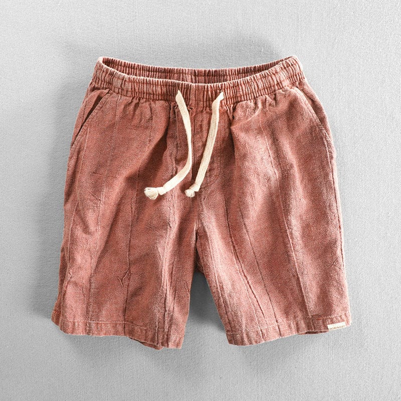 Men’s Casual Shorts – Relaxed Fit – Breathable Blend – Drawstring Waist – Above Knee