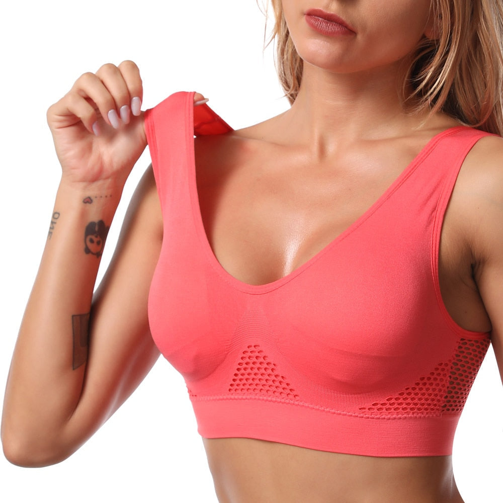 Women’s Bra – Full Coverage – Seamless Support – Breathable Blend – Wide Straps