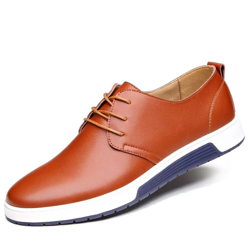 Men’s Lace-Up Sneakers – Supportive Fit – Streamlined Design – Cushioned Rubber Sole