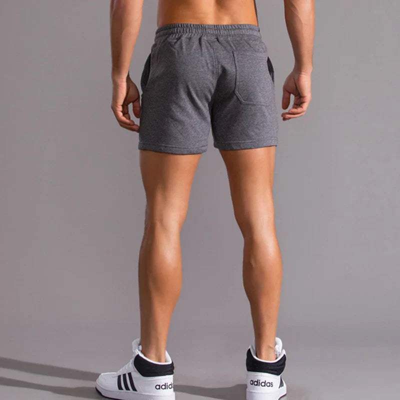 Men’s Casual Shorts - Elastic Waistband - Breathable - Adjustable Fit - Side Pockets