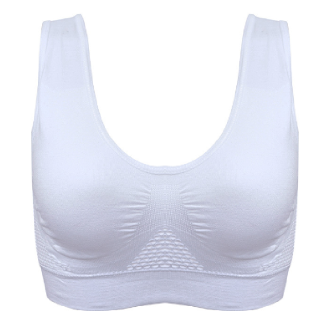 Women’s Wireless Bra – Seamless Fit – Breathable Blend – Full Coverage Support