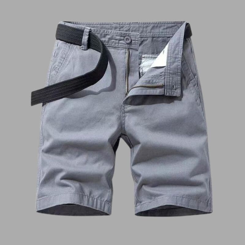 Men’s Cargo Shorts – Relaxed Fit – Breathable Blend – Knee Length – Utility Pockets
