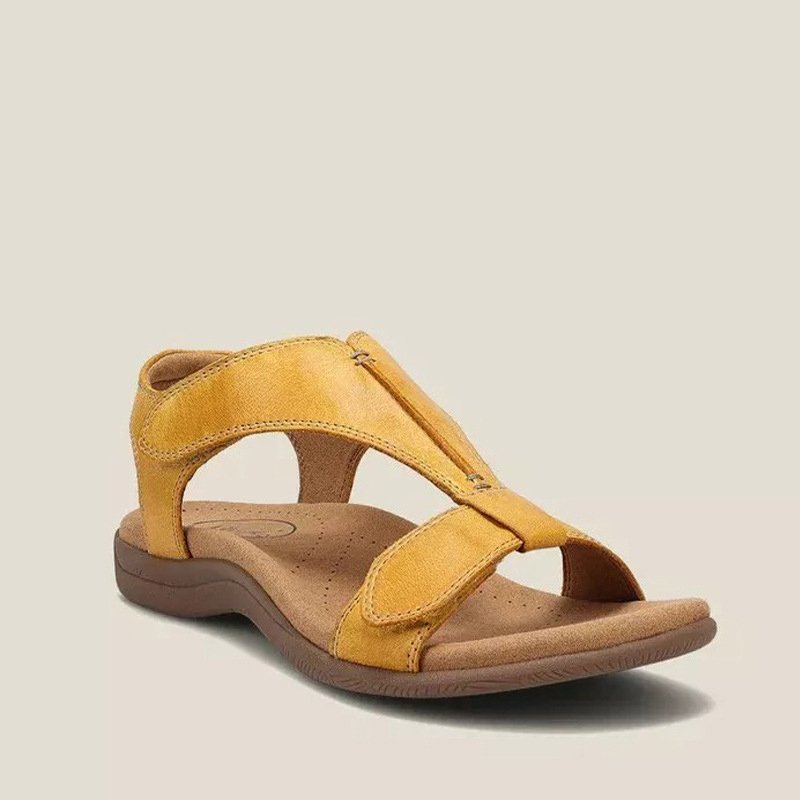 Women’s Ortho Sandals – Cushioned Footbed – Adjustable Straps – Ergonomic Open Toe Design