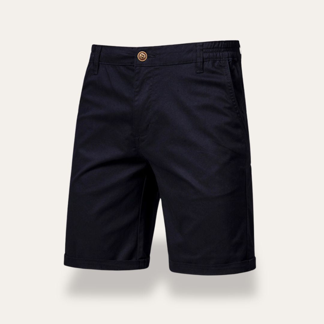 Men’s Casual Shorts – Classic Fit – Mid-Length – Breathable Natural Fibers – Everyday Wear