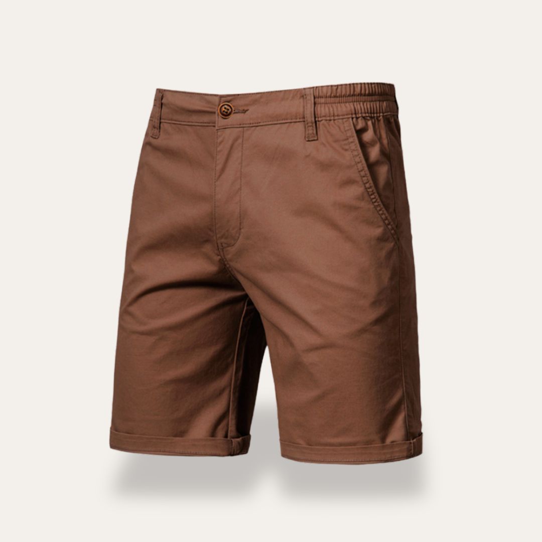Men’s Casual Shorts – Classic Fit – Mid-Length – Breathable Natural Fibers – Everyday Wear