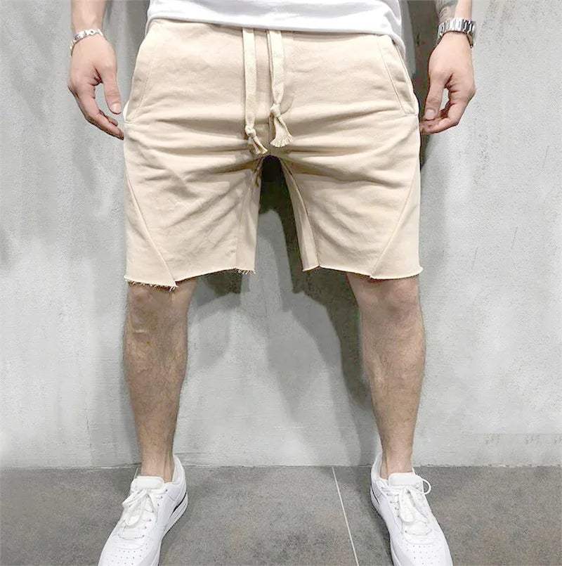 Men’s Casual Shorts - Soft Blend - Relaxed Fit - Knee-Length with Pockets