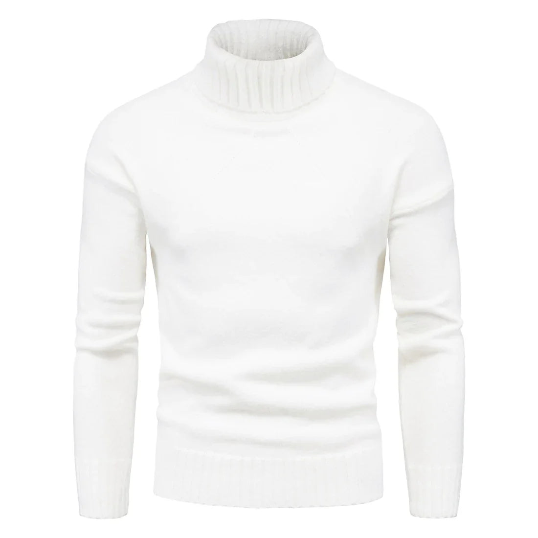 Men's high neck knitted sweater