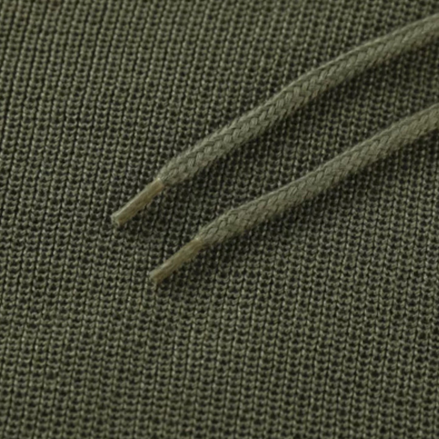 Men's knitted striped hoodie