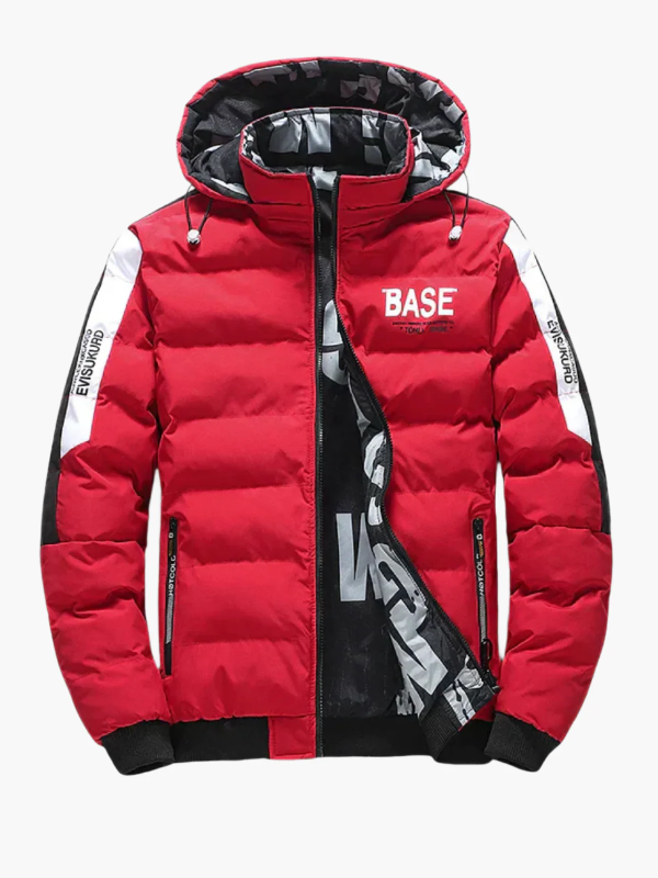 Men’s Puffer Jacket – Quilted Insulated – Regular Fit – Hooded – Water-Resistant Urban Style
