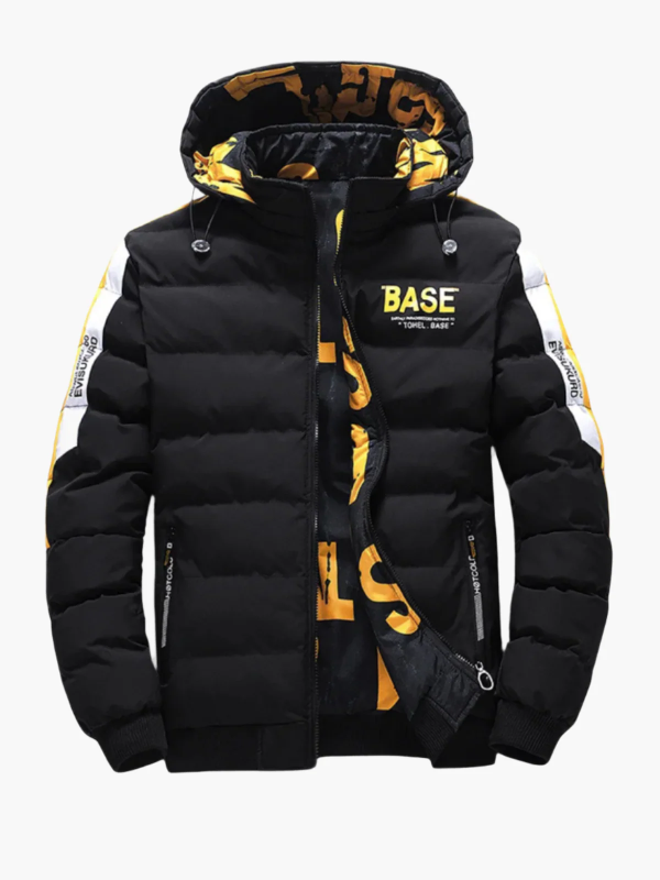 Men’s Puffer Jacket – Quilted Insulated – Regular Fit – Hooded – Water-Resistant Urban Style