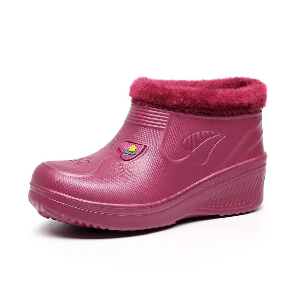 Women’s Snow Boots – Waterproof Ankle Fit – Insulated Lining – Grip Sole Lightweight
