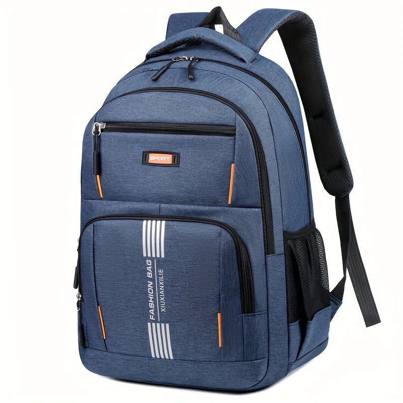 Men’s Backpack – Structured Fit – Laptop Compartment – Water-Resistant – Multi-Pocket