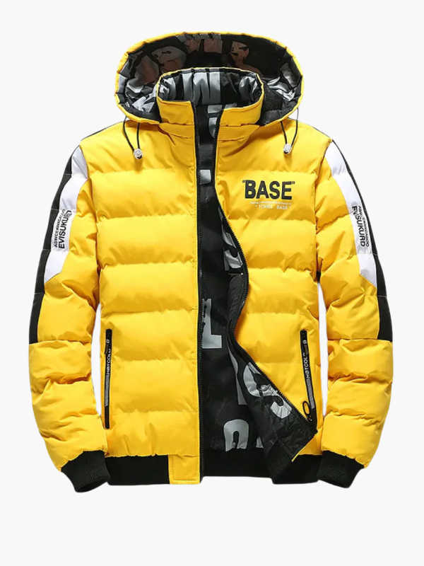 Men’s Puffer Jacket – Quilted Insulated – Regular Fit – Hooded – Water-Resistant Urban Style