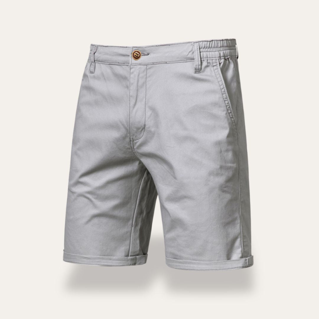 Men’s Casual Shorts – Classic Fit – Mid-Length – Breathable Natural Fibers – Everyday Wear