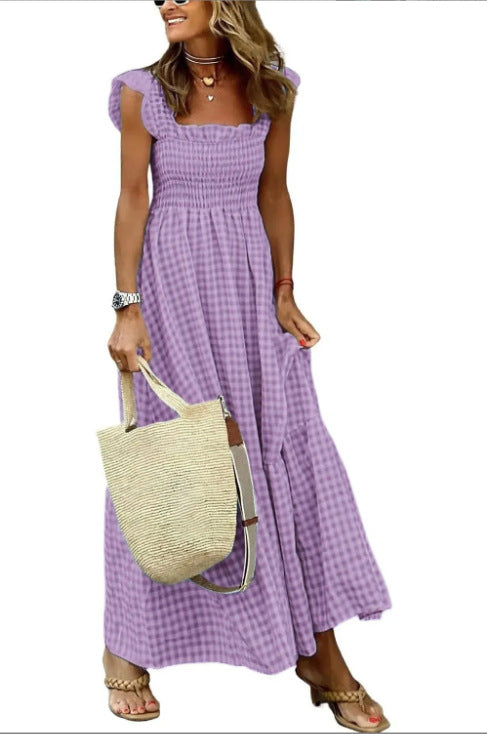 Loose Casual Printed Dresses for Women