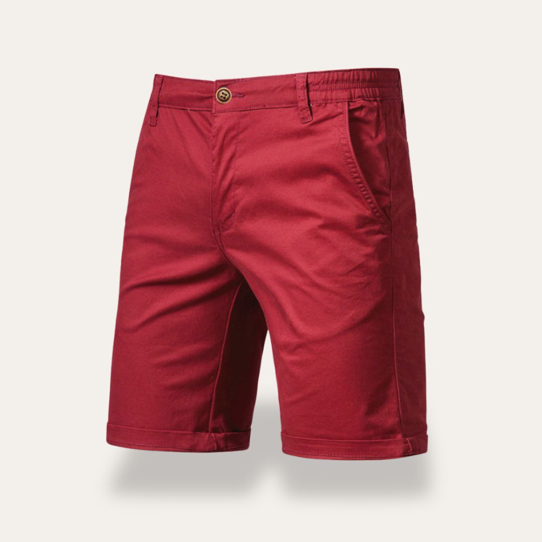 Men’s Casual Shorts – Classic Fit – Mid-Length – Breathable Natural Fibers – Everyday Wear