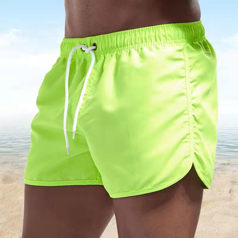 Men’s Swim Trunks – Relaxed Fit – Quick-Dry Breathable Blend – Mid-Thigh Length