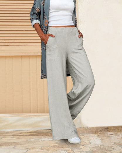 Women's soft casual wide leg pants